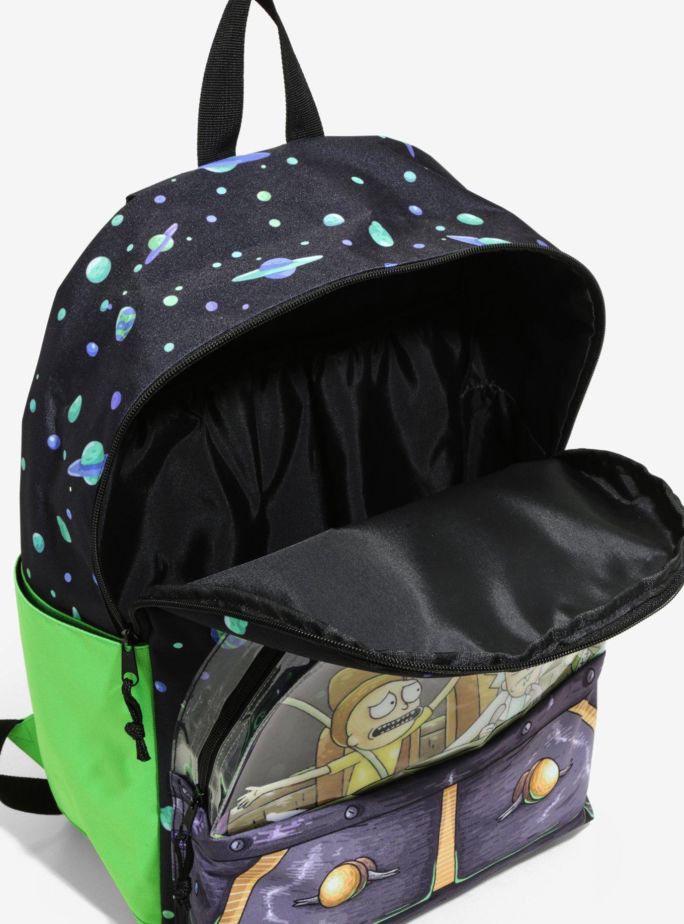 Rick And Morty Spaceship Backpack, , alternate