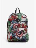 Marvel Avengers Comic Print Backpack, , alternate