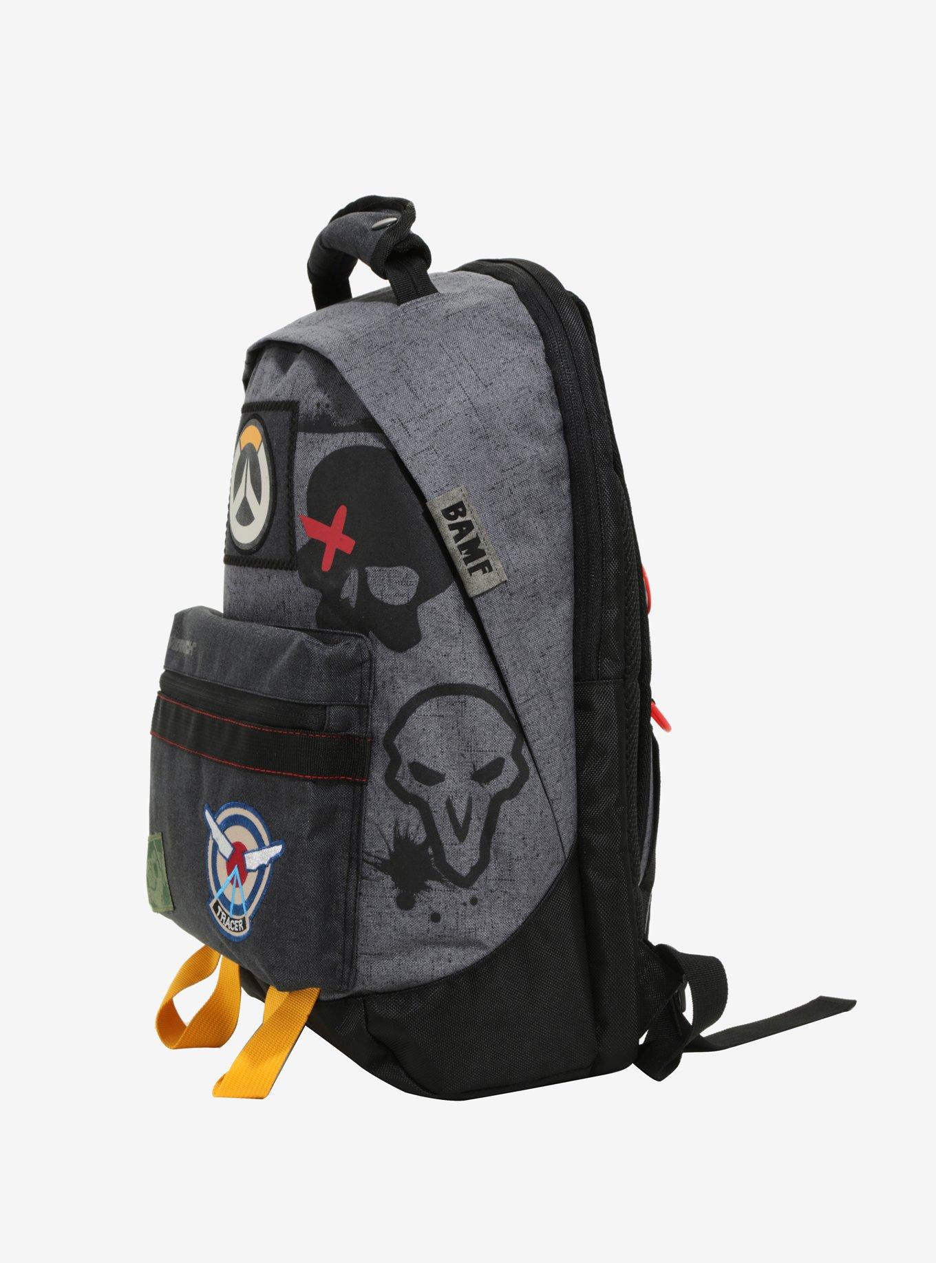 Overwatch Characters Patch Backpack, , alternate