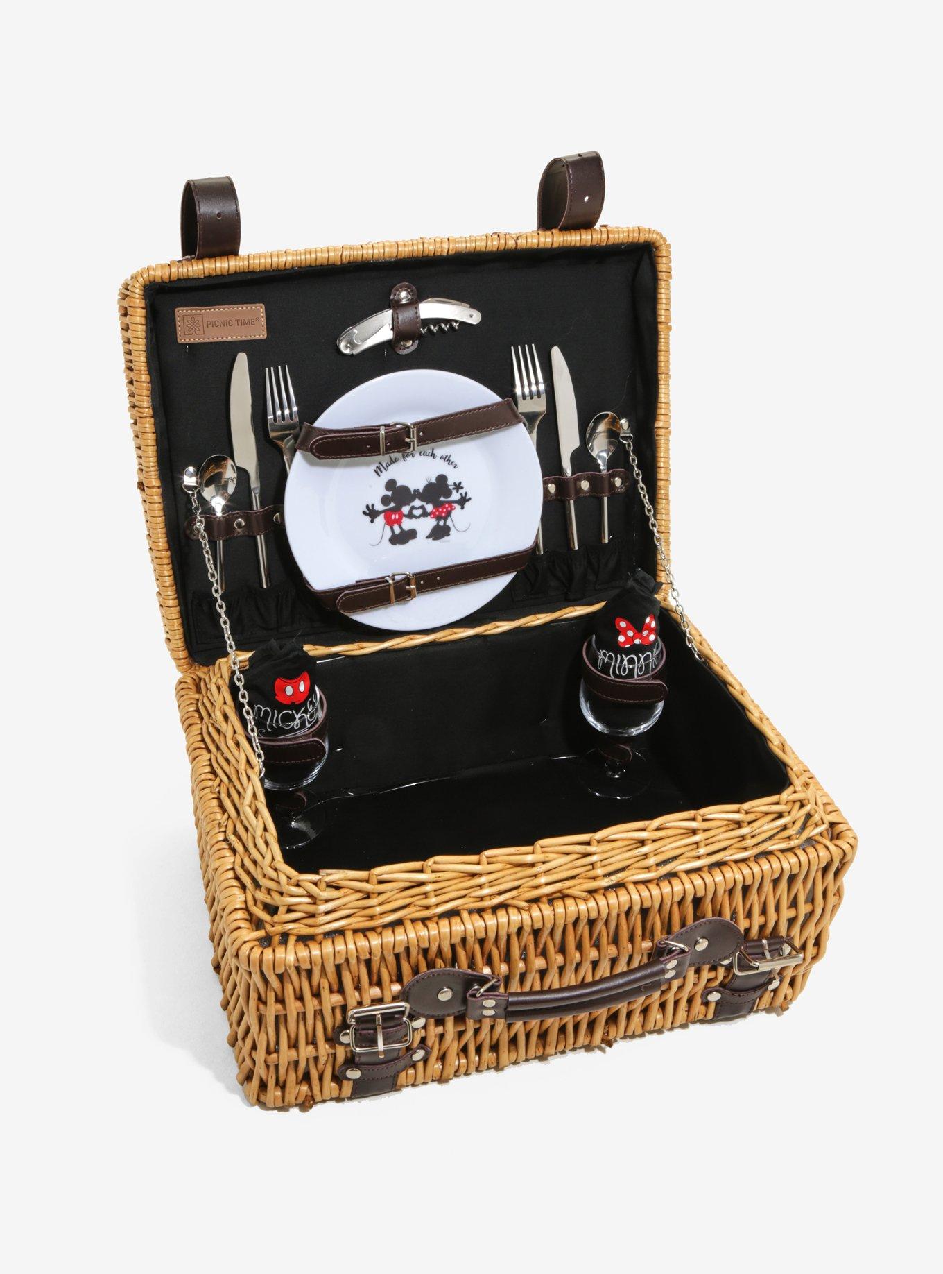 Disney Mickey Mouse & Minnie Mouse Picnic Basket, , alternate