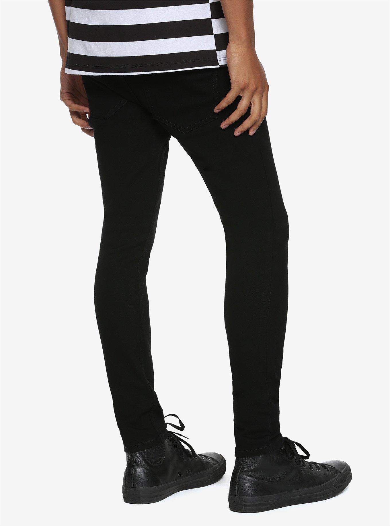 XXX RUDE 30 Inch Inseam Black Stinger Jeans, BLACK, alternate