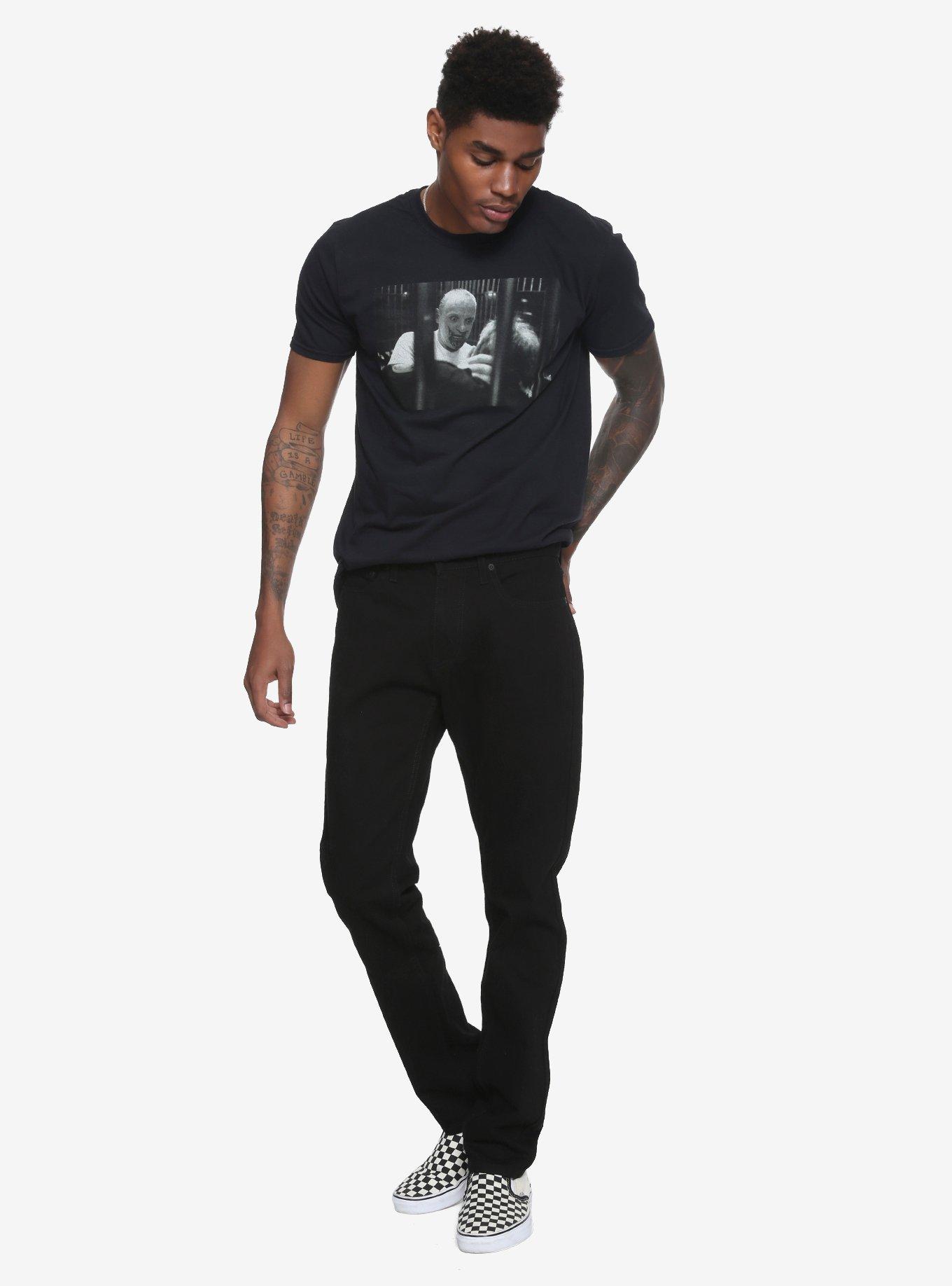 XXX RUDE 32 Inch Black Straight Leg Jeans, , alternate