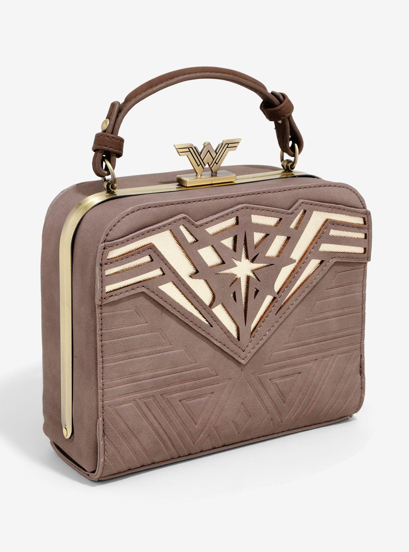 DC Comics Wonder Woman Goddess Kisslock Handbag - BoxLunch Exclusive, , alternate