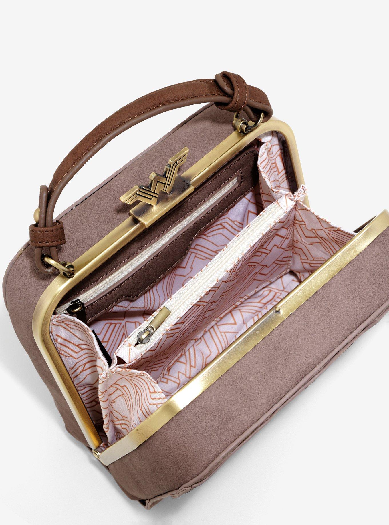 DC Comics Wonder Woman Goddess Kisslock Handbag - BoxLunch Exclusive, , alternate