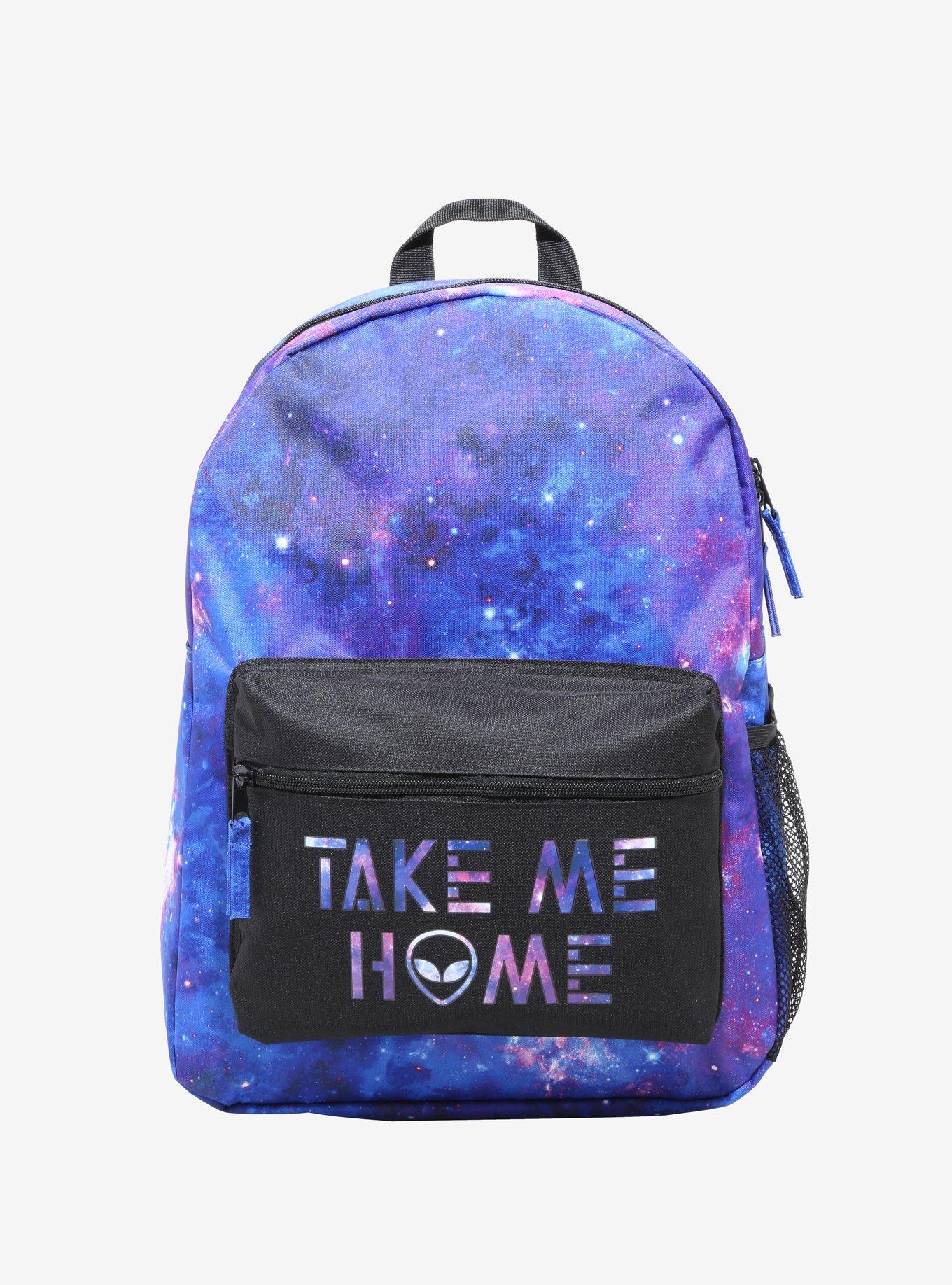 Take Me Home Alien Galaxy Backpack, , alternate