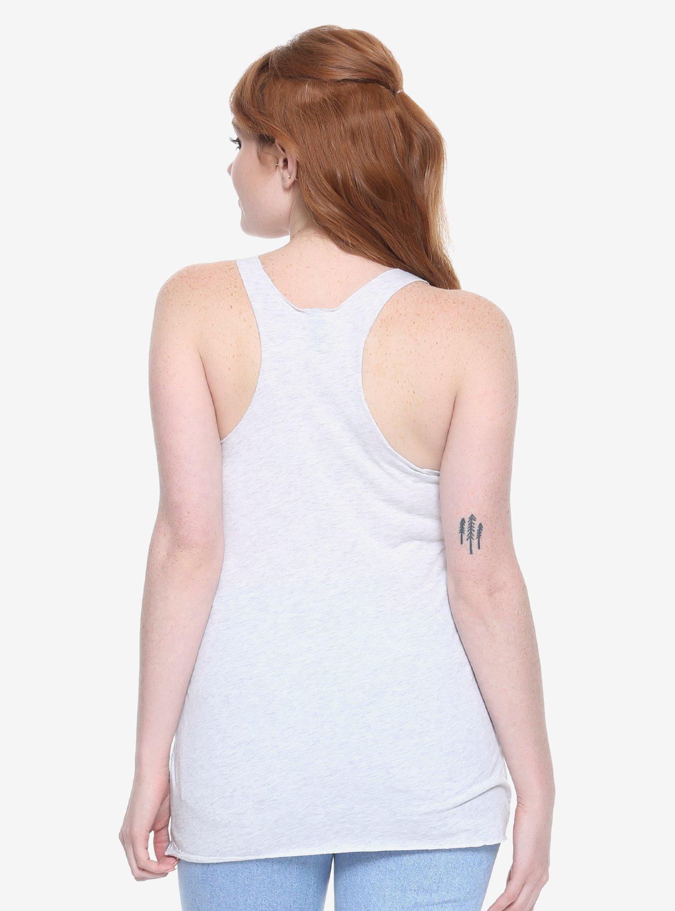 Disney The Little Mermaid Ariel Intricate Allover Print Girls Tank Top, MULTI, alternate