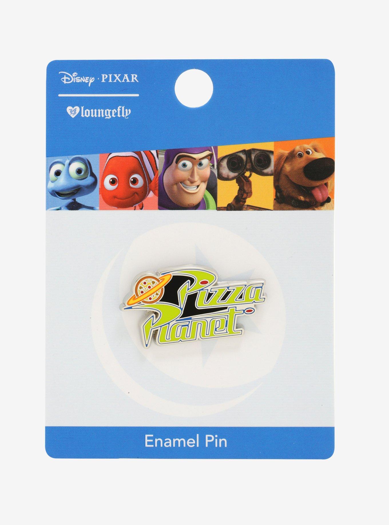 Disney Pixar Toy Story Pizza Planet Logo Enamel Pin - BoxLunch Exclusive, , alternate