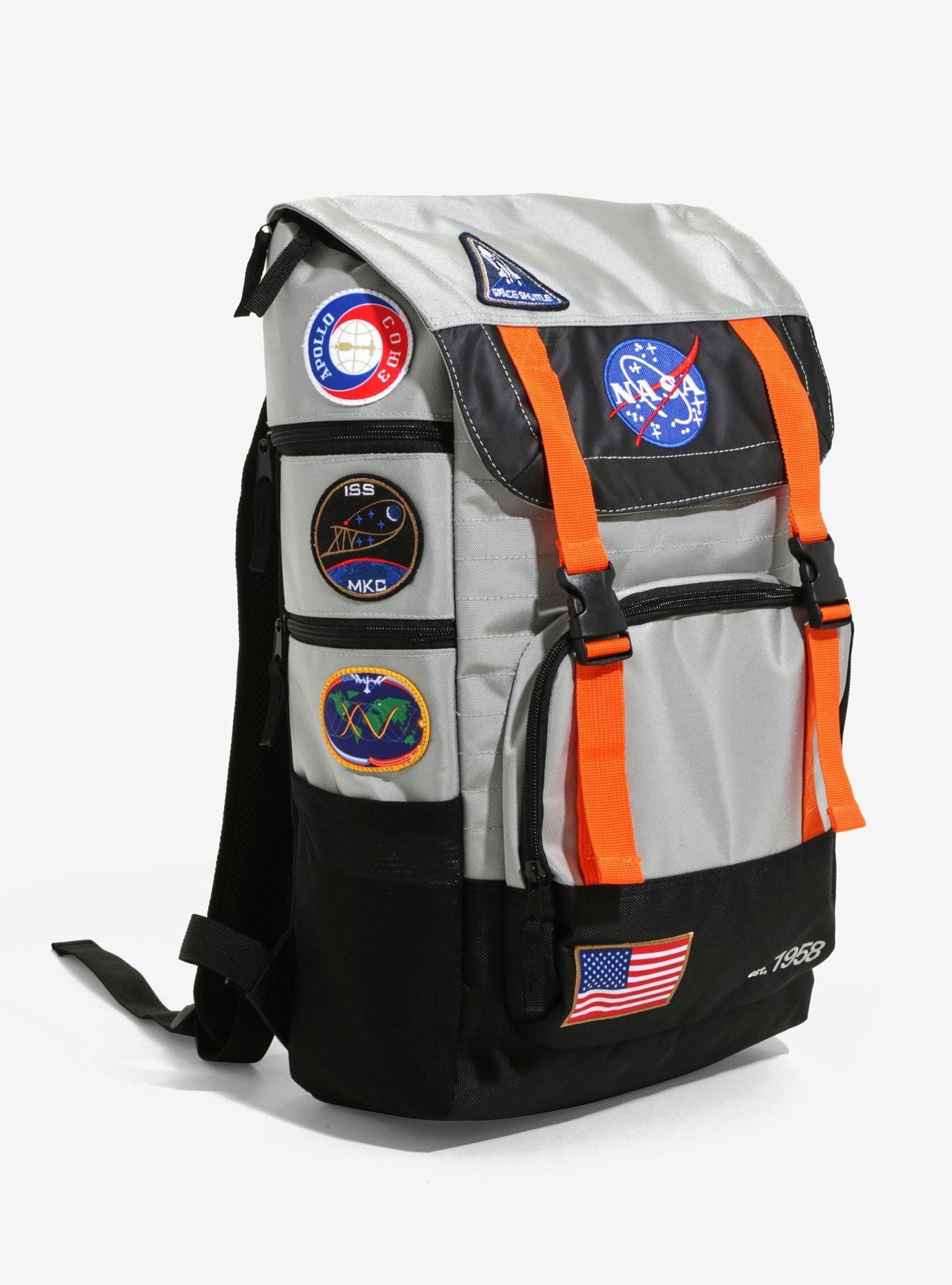 NASA Patched Flight Built-Up Backpack, , alternate