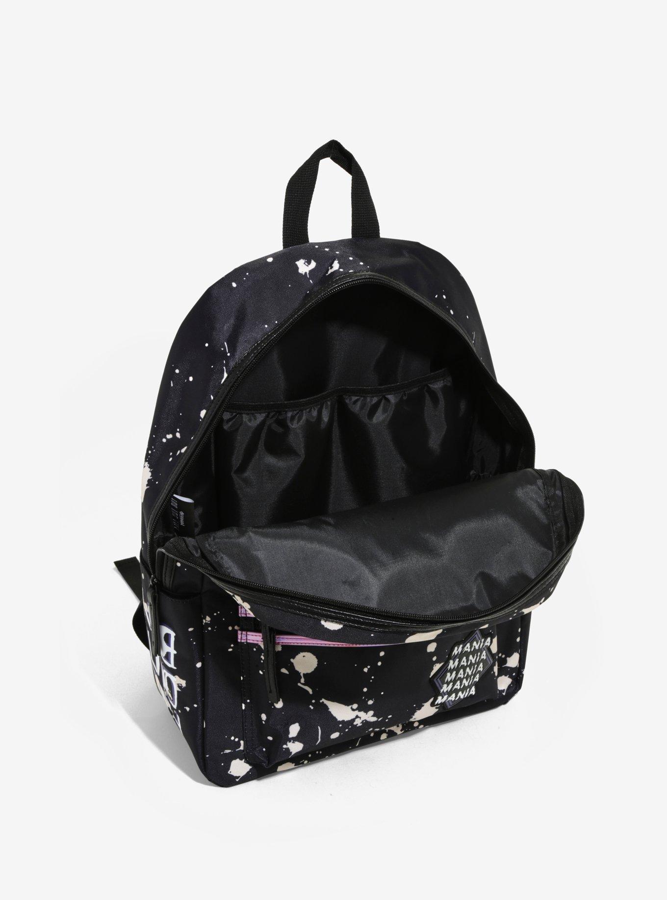 Fall Out Boy Paint Splatter Backpack, , alternate