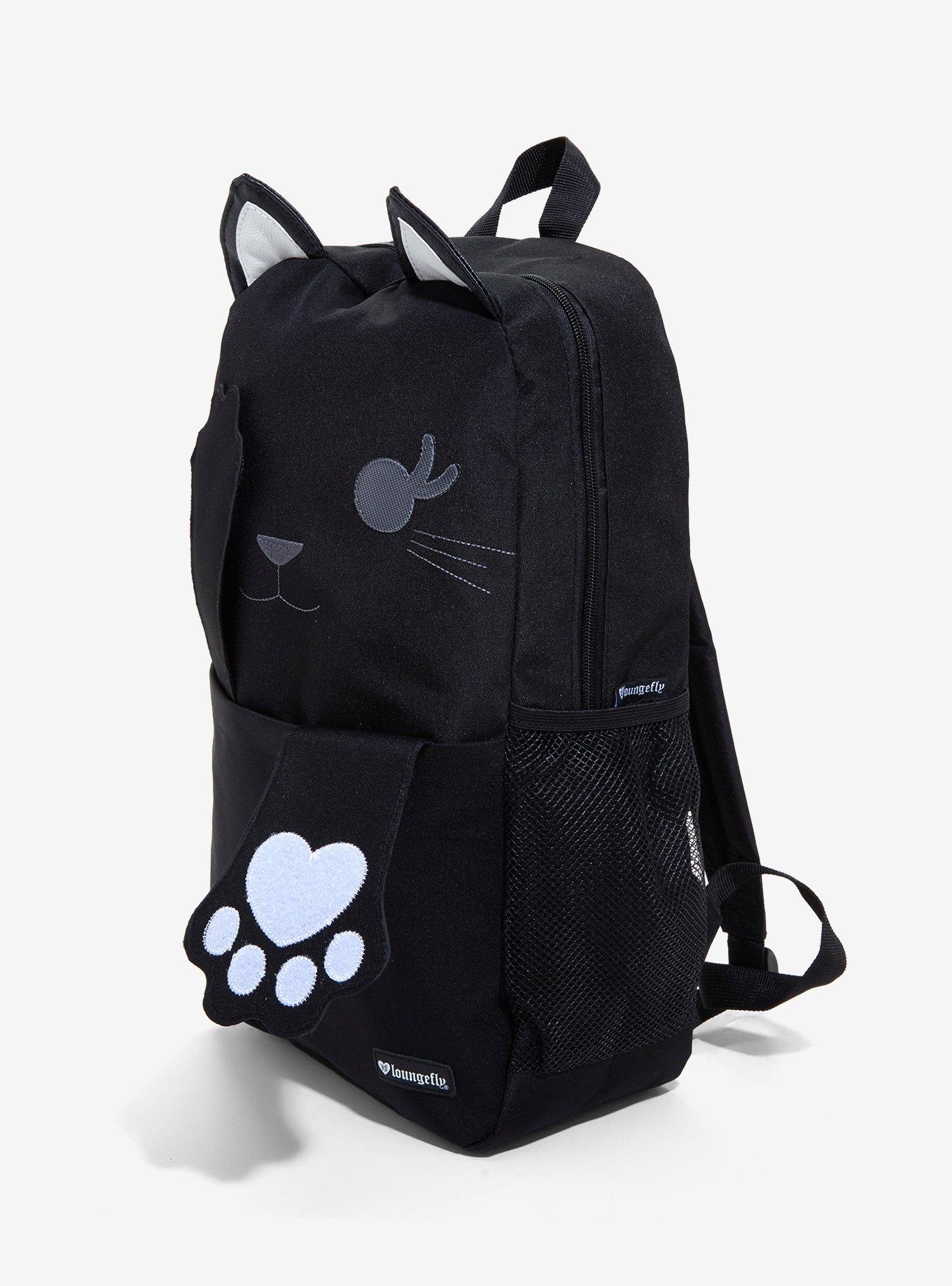 Loungefly Peek-A-Boo Kitty Paws Backpack, , alternate - view 3