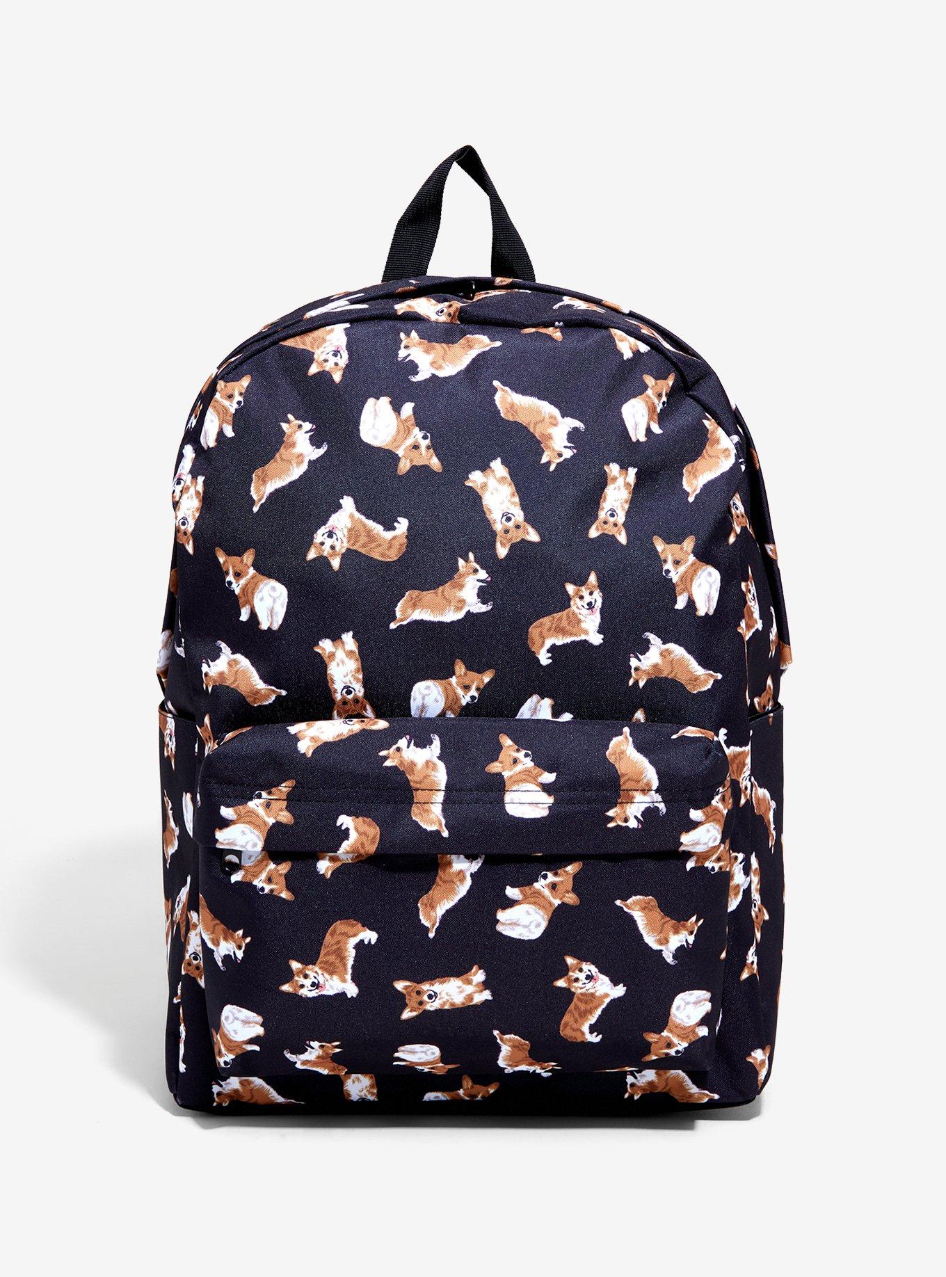 Corgi Print Backpack Hot Topic