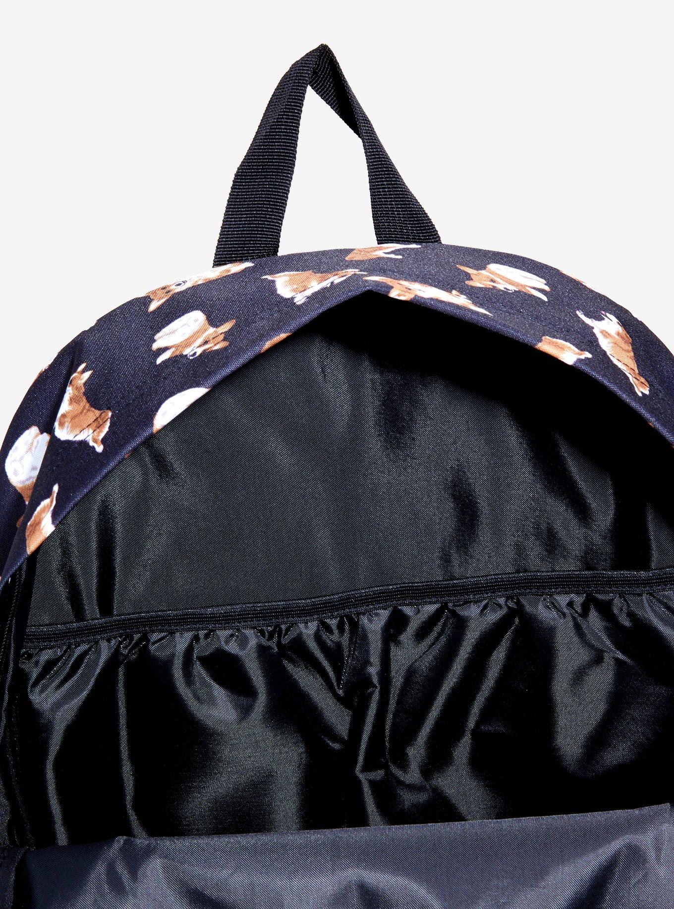 Corgi Print Backpack, , alternate