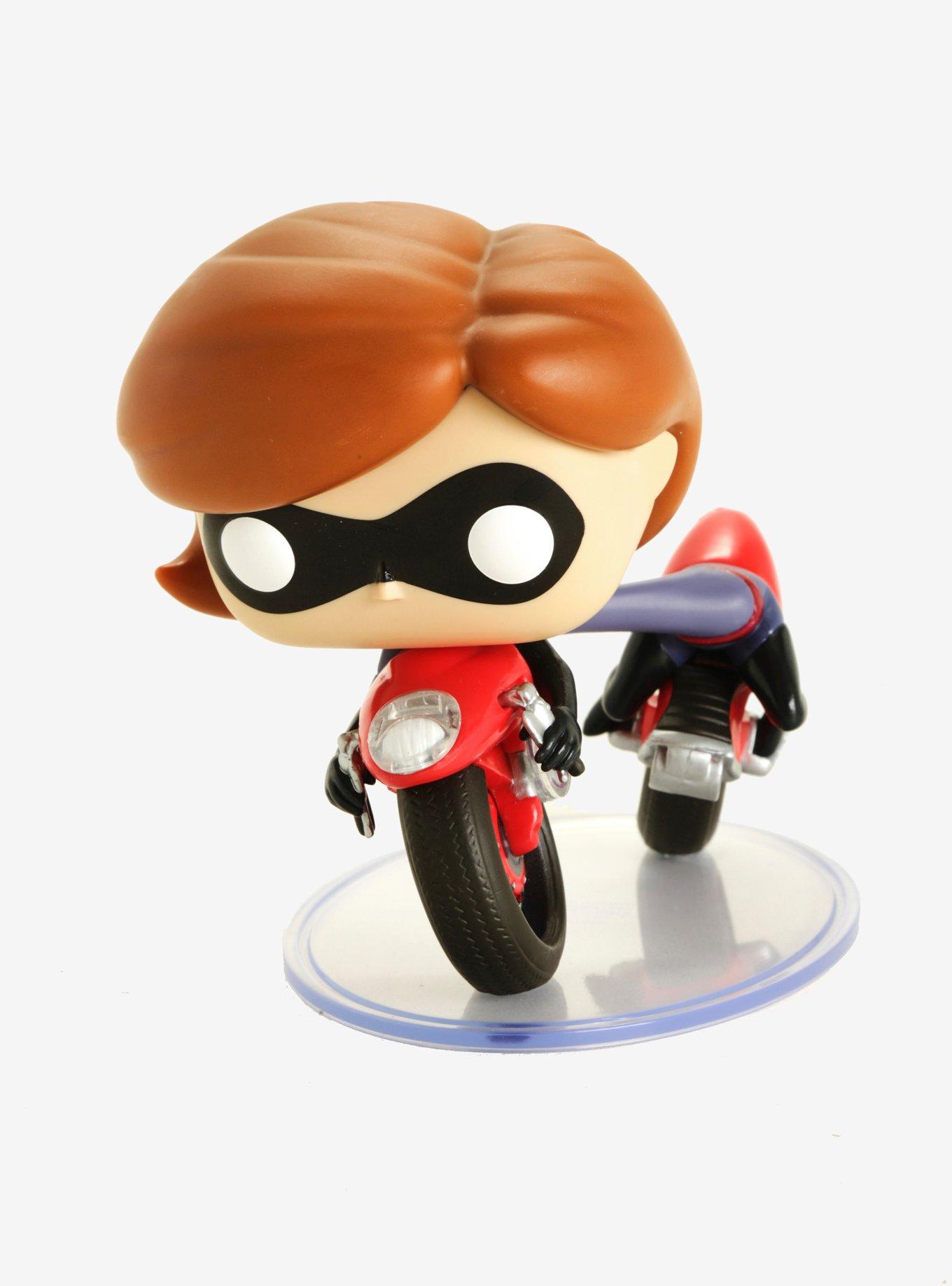 Funko Pop! Rides Disney Pixar Incredibles 2 Elastigirl On Elasticycle Vinyl Figure, , alternate