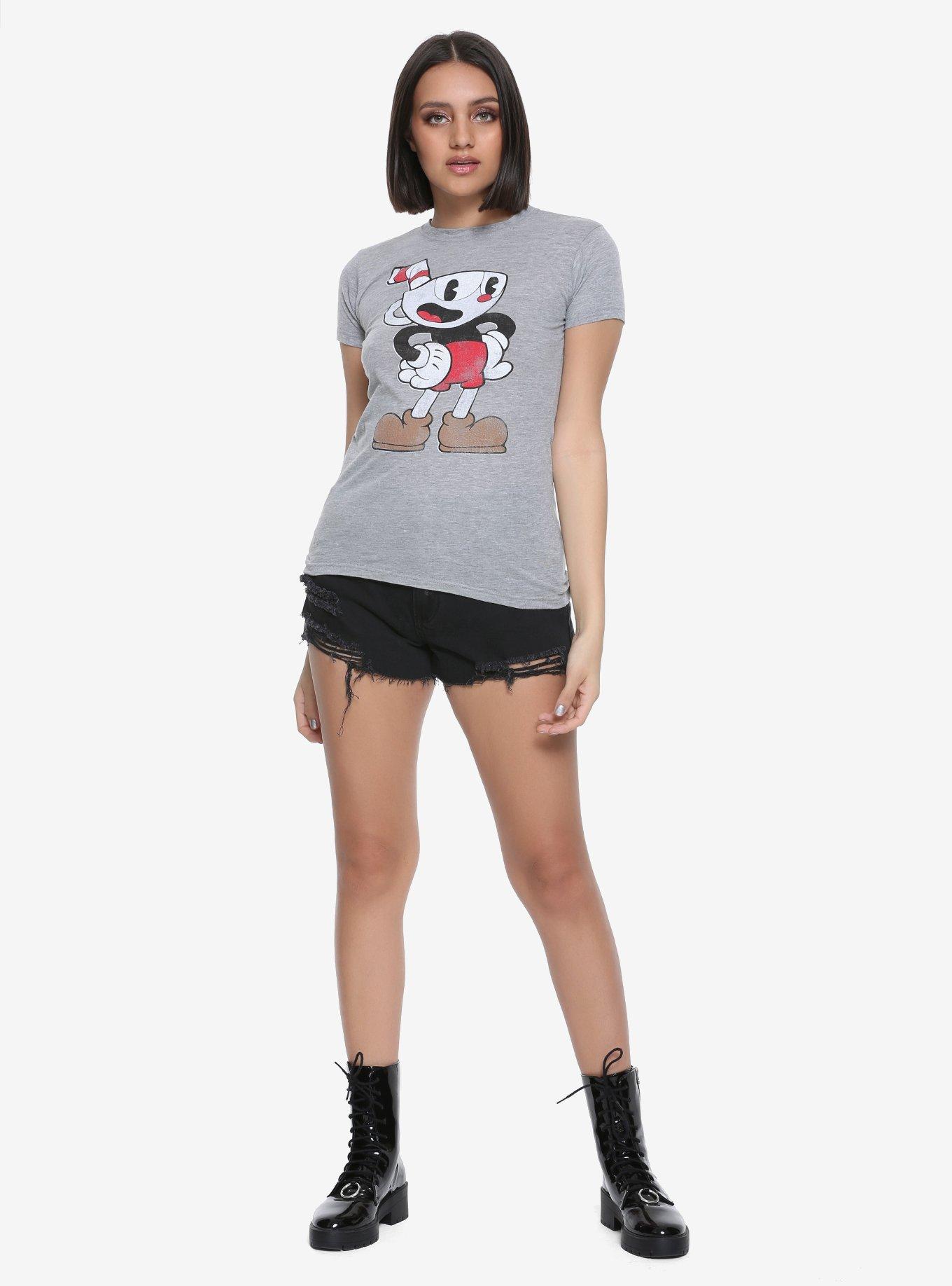 Cuphead Character Girls T-Shirt, , alternate