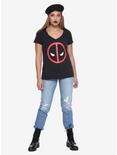 Marvel Deadpool Logo Girls T-Shirt, , alternate
