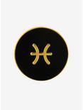 Pisces Zodiac Symbol Enamel Pin, , alternate