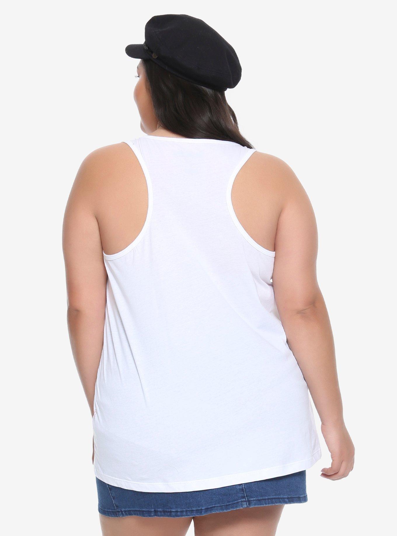 Doctor Who TARDIS Flowers Girls Tank Top Plus Size, , alternate