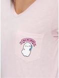 Mean Girls Ghost Pocket Womens Tee - BoxLunch Exclusive, , alternate
