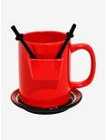 Marvel Deadpool Mug With Spoons And Coaster - BoxLunch Exclusive, , alternate