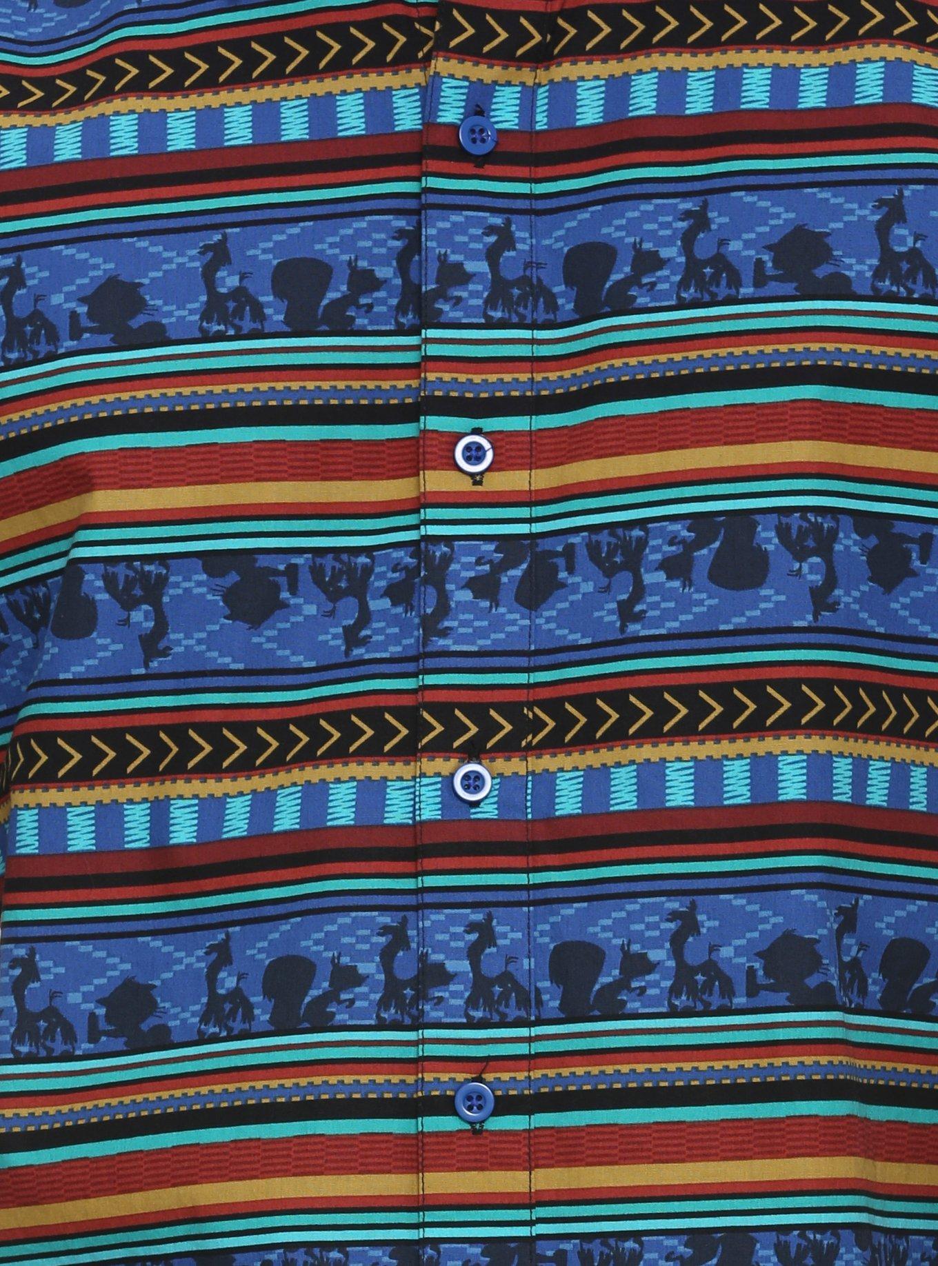 Our Universe Disney The Emperor's New Groove Woven Button-Up - BoxLunch Exclusive, , alternate