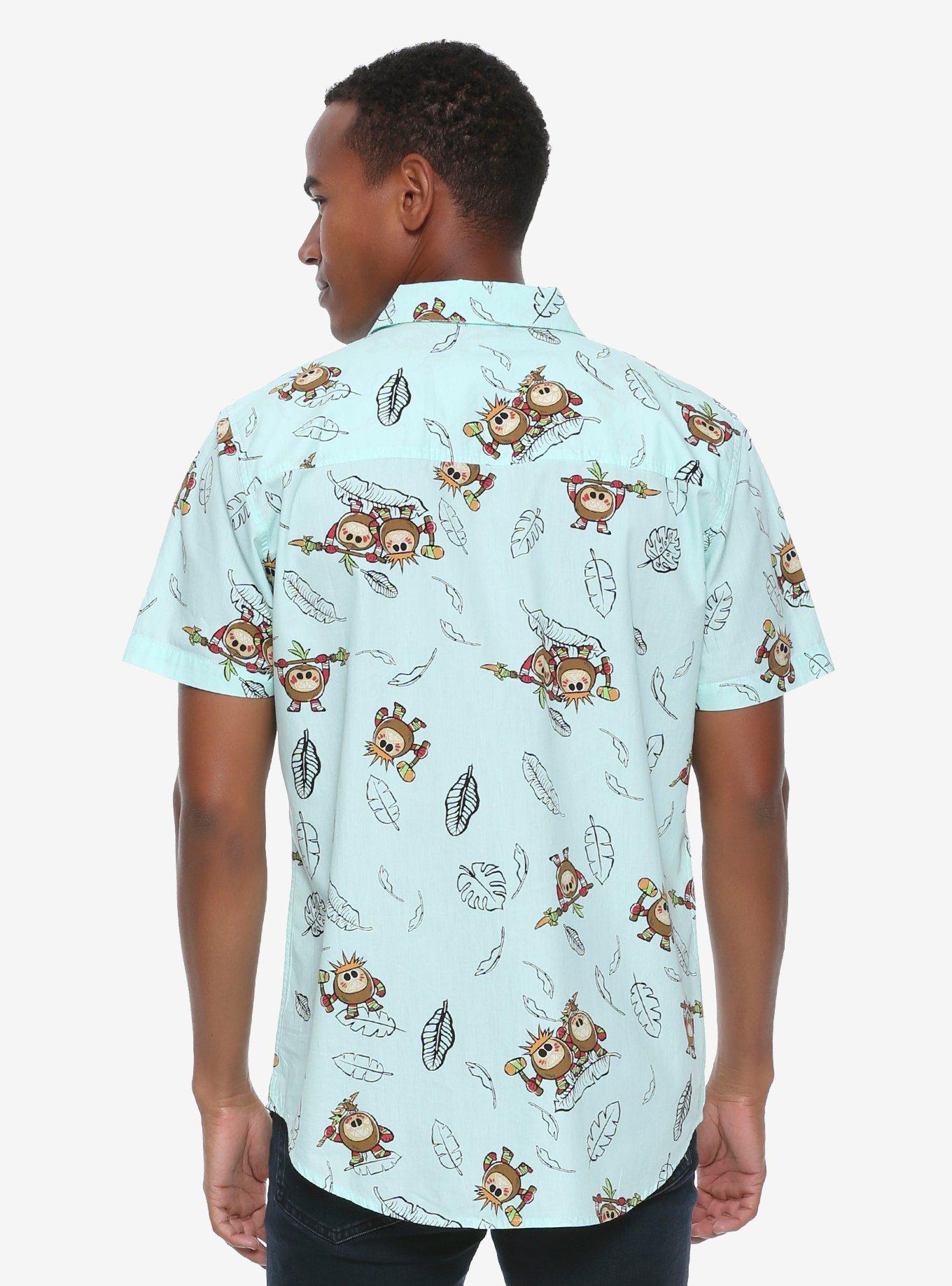 Our Universe Disney Moana Kakamora Woven Button-Up - BoxLunch Exclusive, , alternate