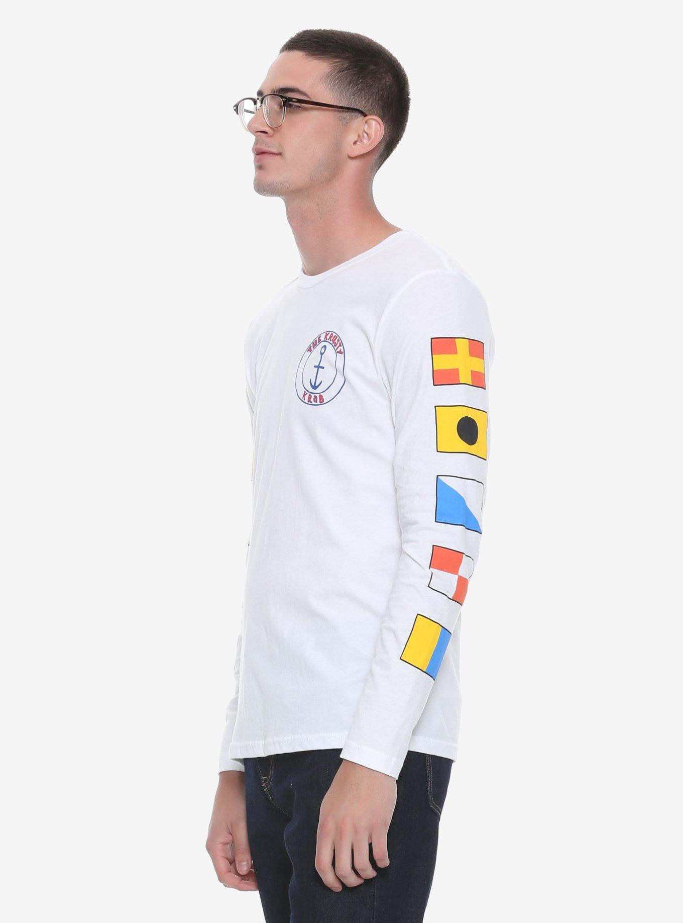 SpongeBob SquarePants Krusty Krab Long Sleeve T-Shirt - BoxLunch Exclusive, , alternate