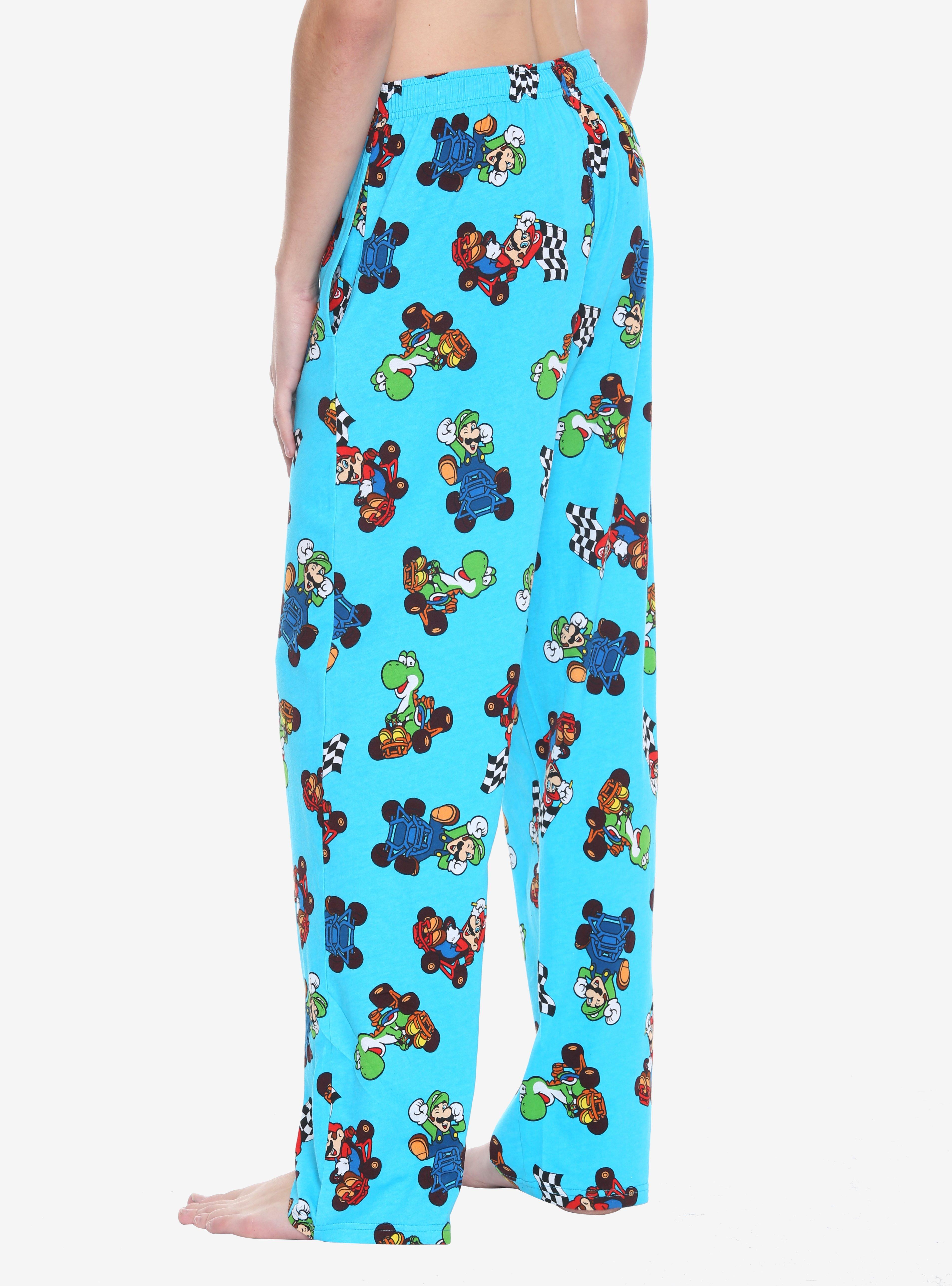 Mario Kart 8 Race Guys Pajama Pants, , alternate