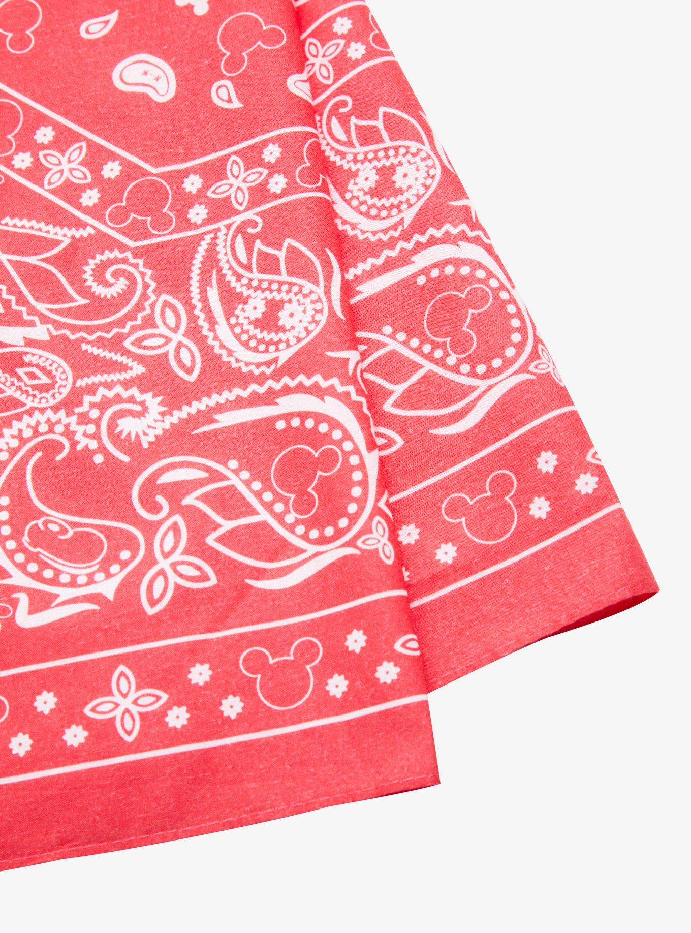 Disney Mickey Mouse Red Bandana, , alternate