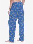 The Legend Of Zelda Blue Logo Guys Pajama Pants, , alternate