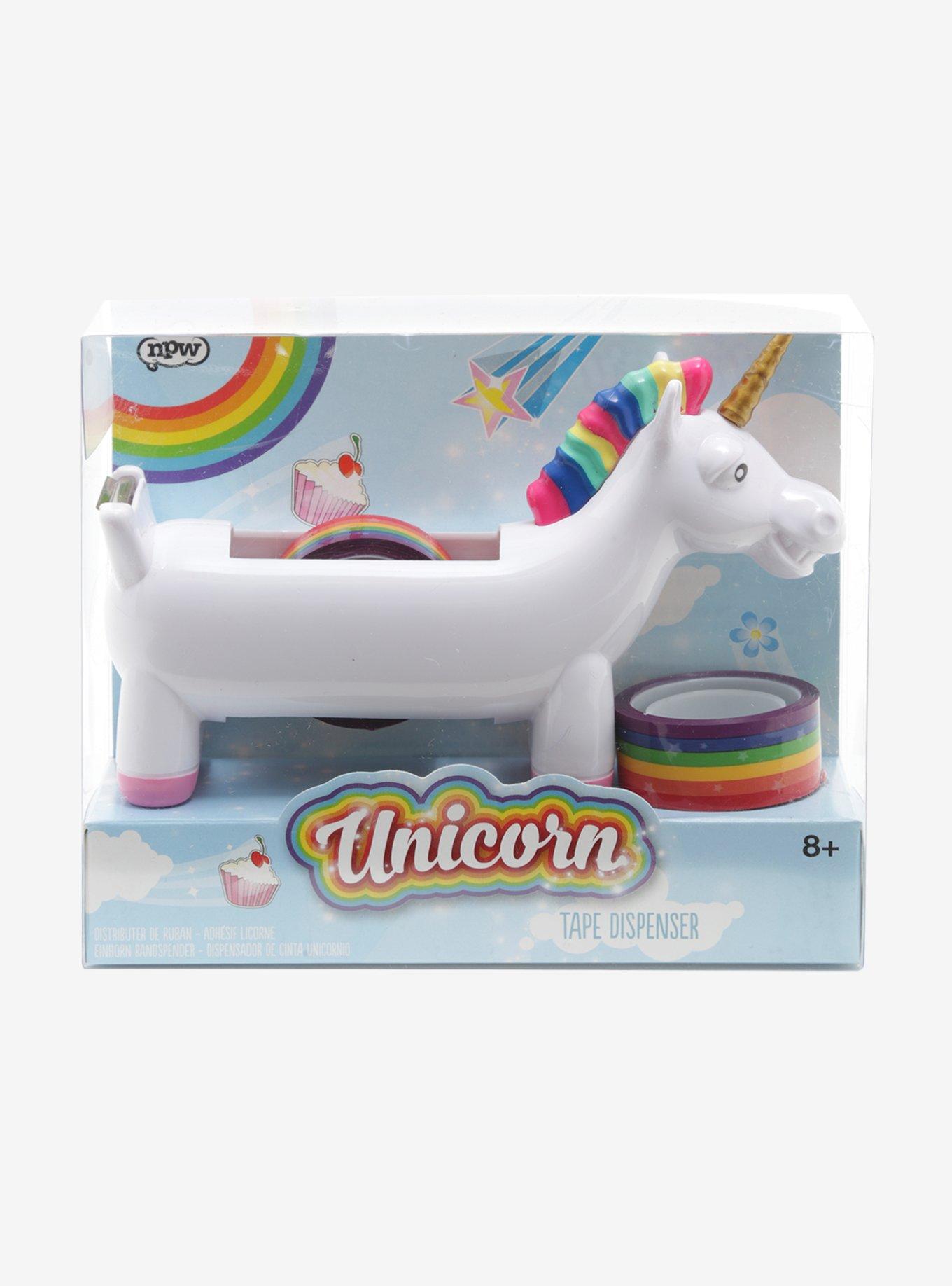 Unicorn Rainbow Tape Dispenser, , alternate