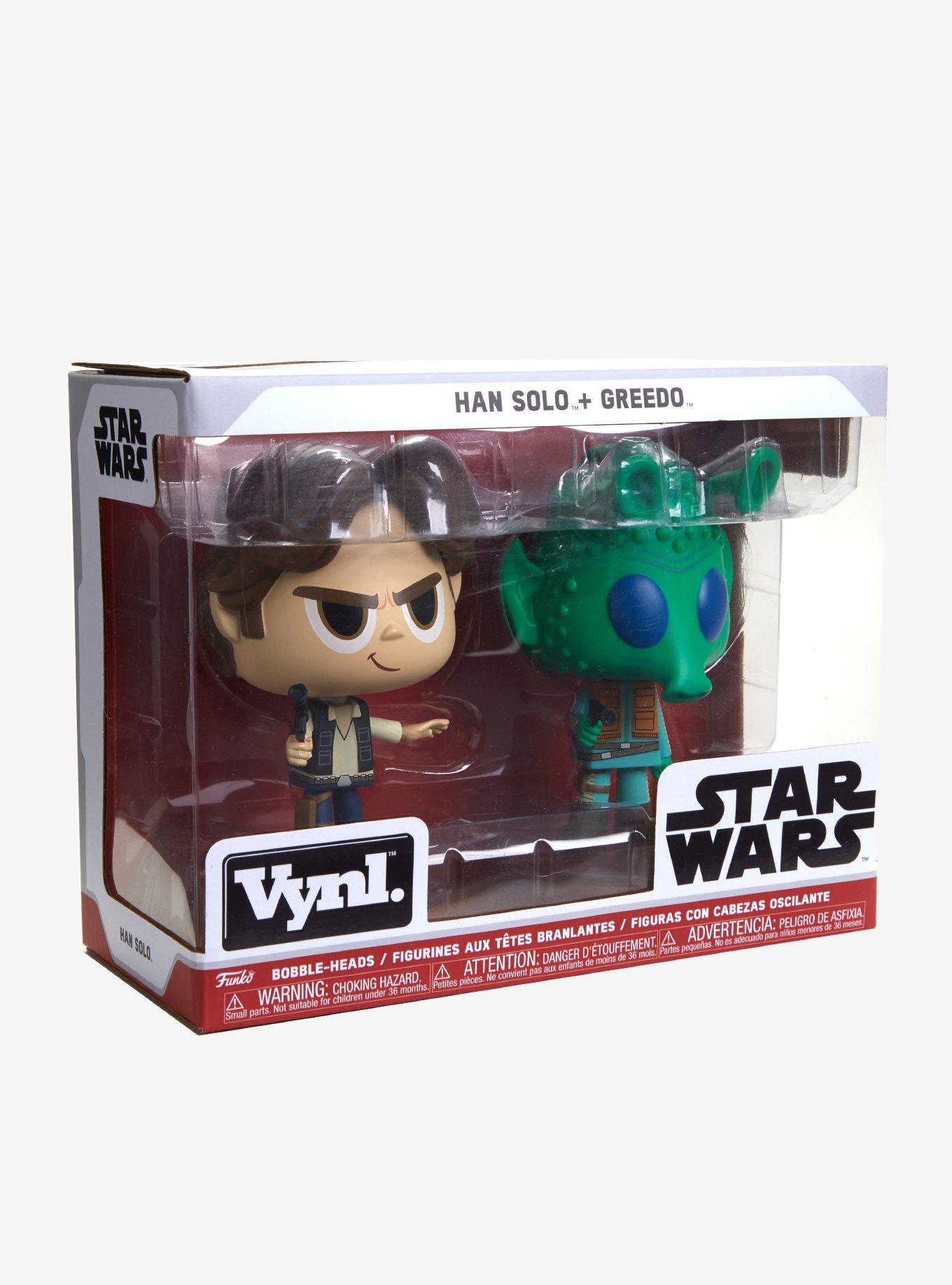 Funko Vynl. Star Wars Han Solo & Greedo Vinyl Figures, , alternate