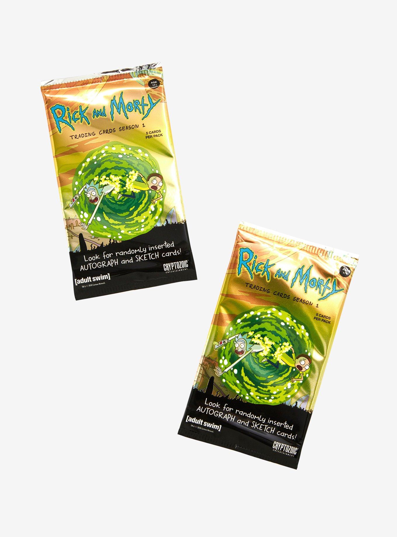 Rick And Morty Season 1 Trading Card 2 Pack, , alternate