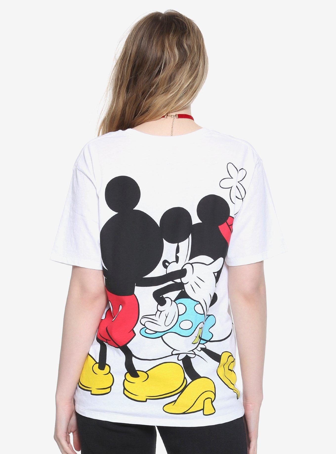 Disney Mickey Mouse & Minnie Mouse Oversized Girls T-Shirt, MULTI, alternate