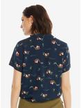 Her Universe Disney The Rescuers Down Under Womens Tie Woven Button-Up - BoxLunch Exclusive, , alternate