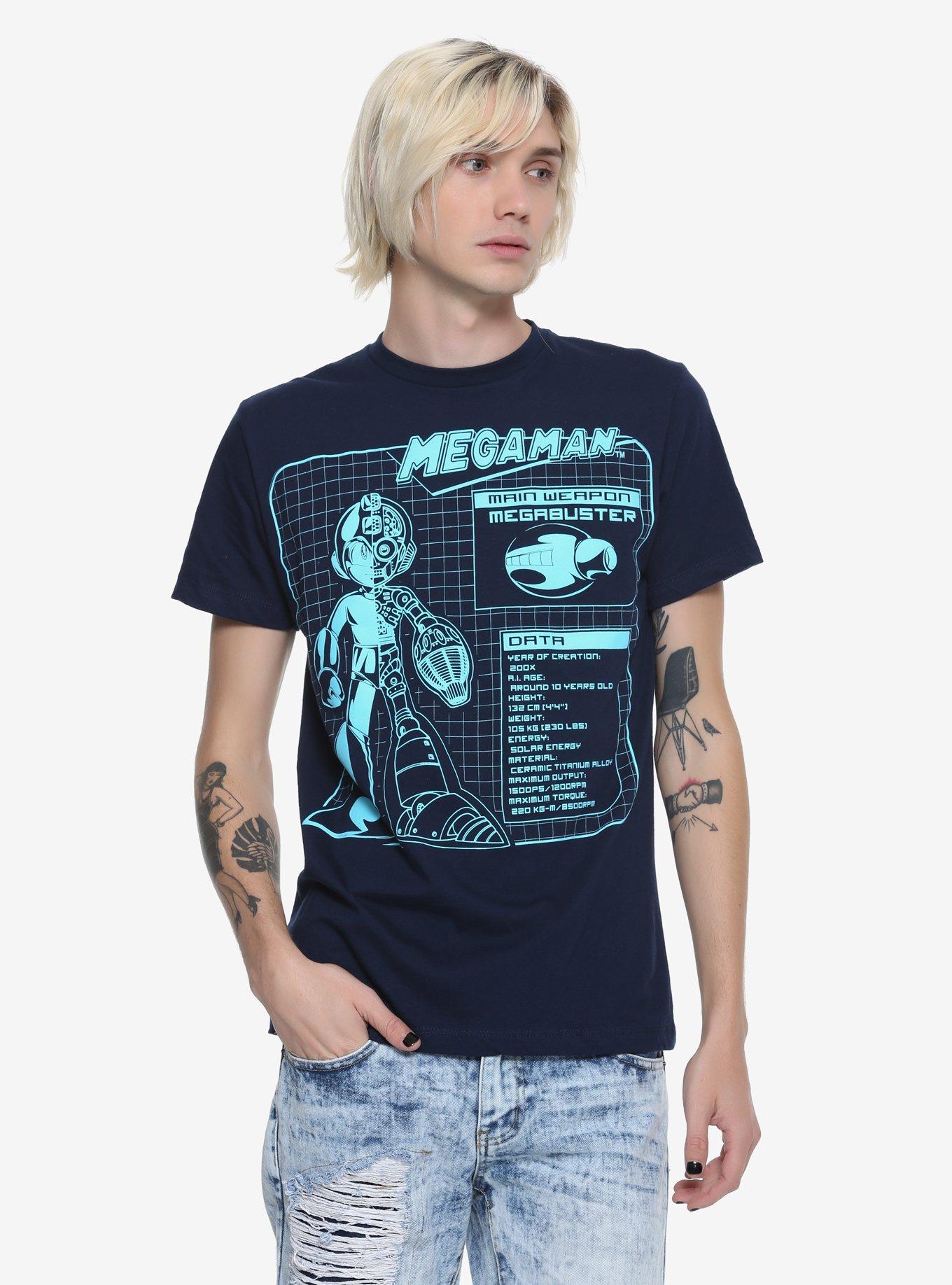 Mega Man Schematic T-Shirt, , alternate