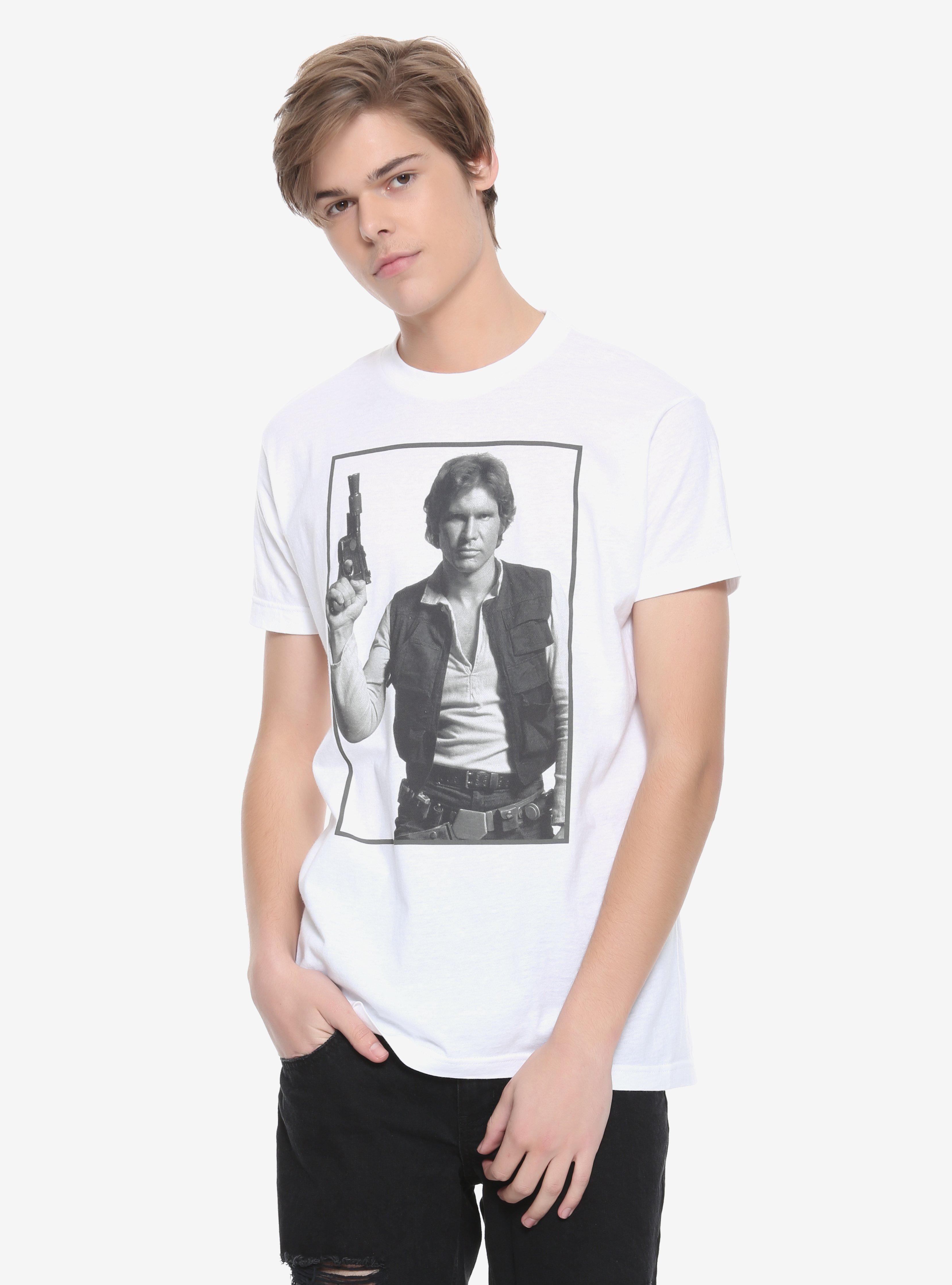 Star Wars Han Solo Photo T-Shirt, , alternate