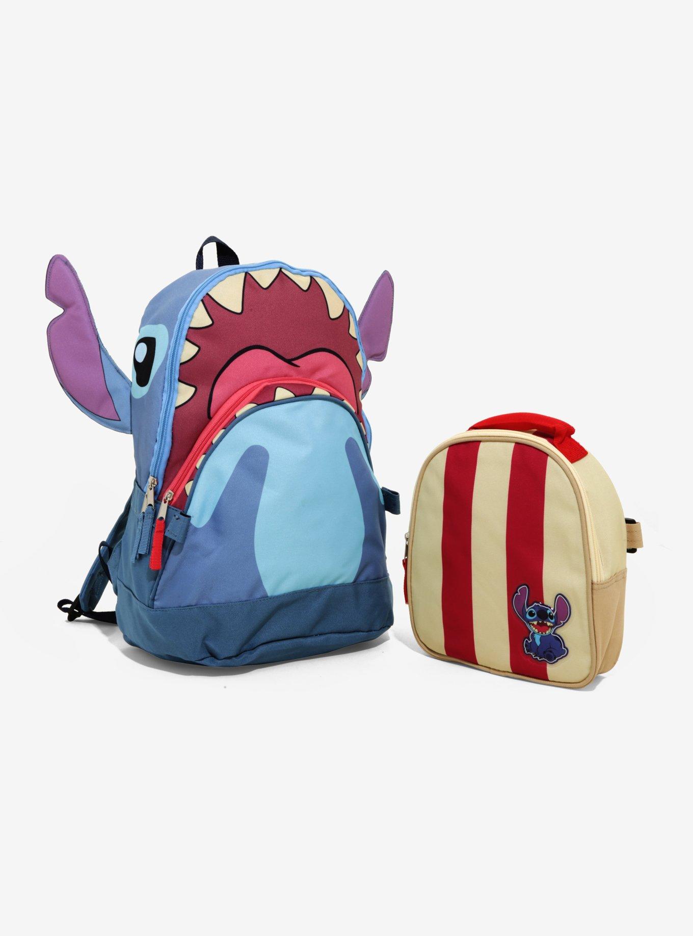 Disney Lilo & Stitch Surfboard Backpack & Lunch Bag Set - BoxLunch Exclusive, , alternate