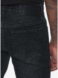 XXX RUDE 32 Inch Inseam Faded Black Ultra Destructed Skinny Jeans, BLACK, alternate
