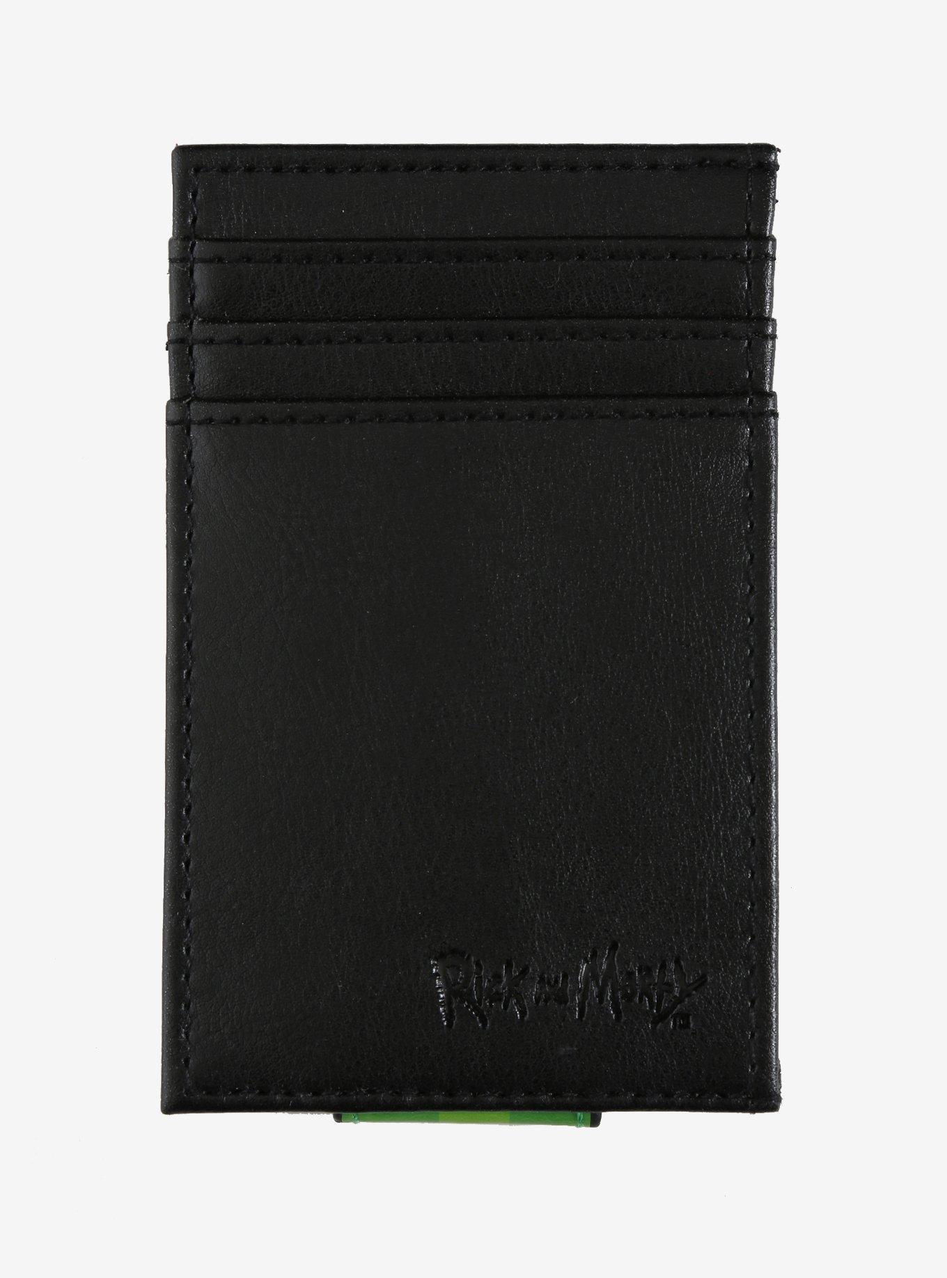 Rick And Morty Pickle Rick Cardholder Wallet - BoxLunch Exclusive, , alternate