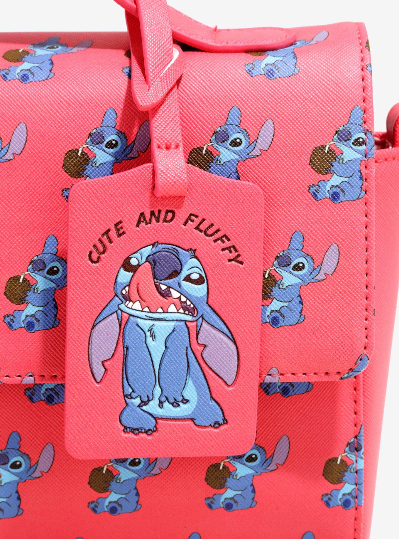 Loungefly Disney Lilo & Stitch Coconut Stitch Crossbody Bag EE Exclusive