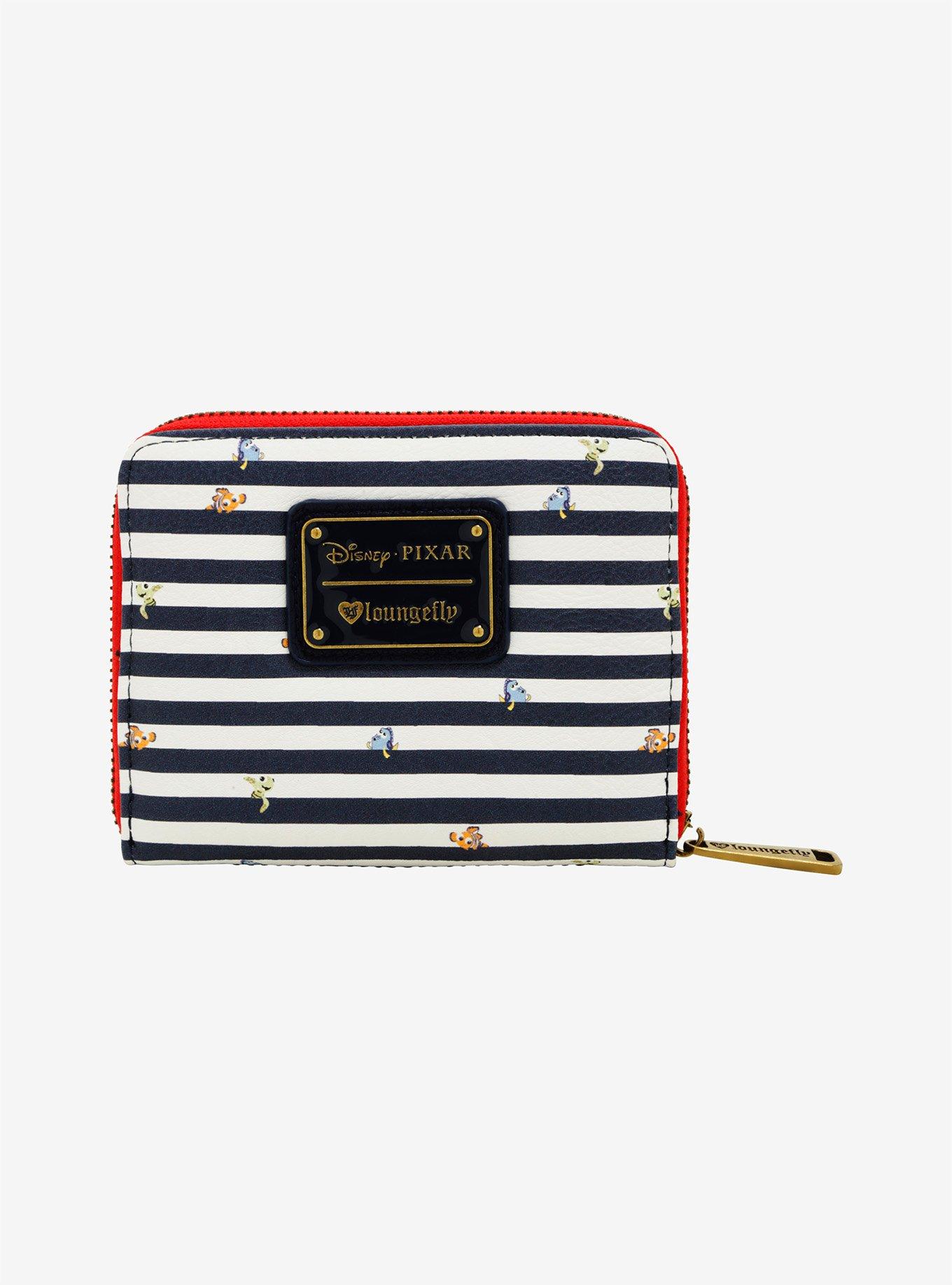 Loungefly Disney Pixar Finding Nemo Half-Zip Wallet - BoxLunch Exclusive, , alternate
