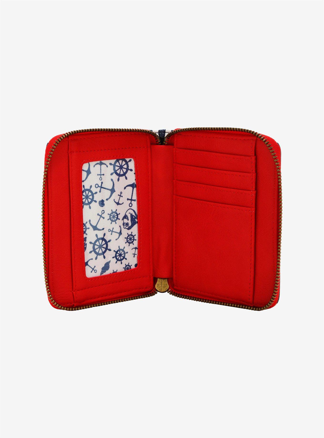 Loungefly Disney Pixar Finding Nemo Half-Zip Wallet - BoxLunch Exclusive, , alternate