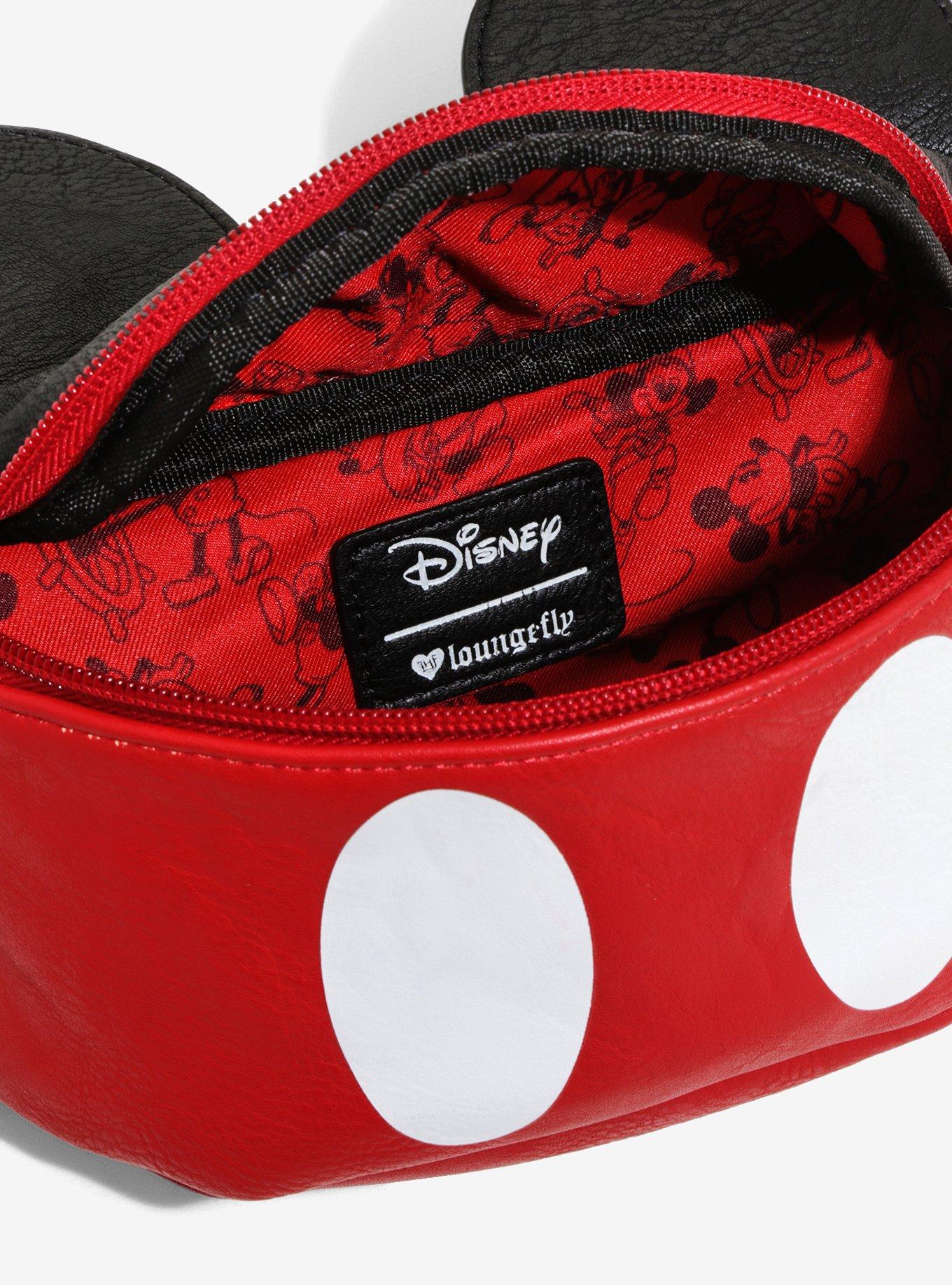 Loungefly Disney Mickey Mouse Ears Fanny Pack - BoxLunch Exclusive, , alternate