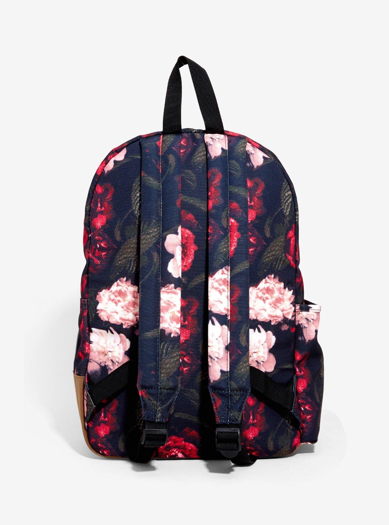 Dickies Dark Floral Backpack, , alternate