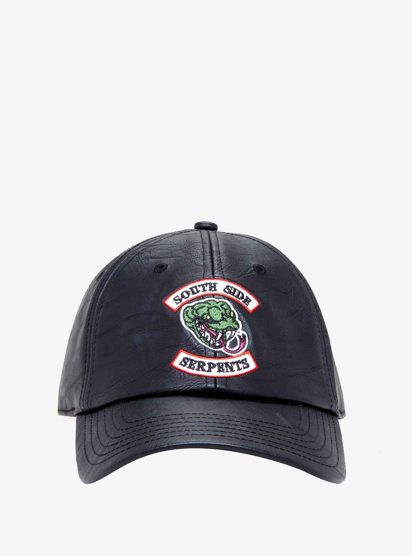 Riverdale Southside Serpents Faux Leather Dad Cap Hot Topic Exclusive, , alternate - view 2