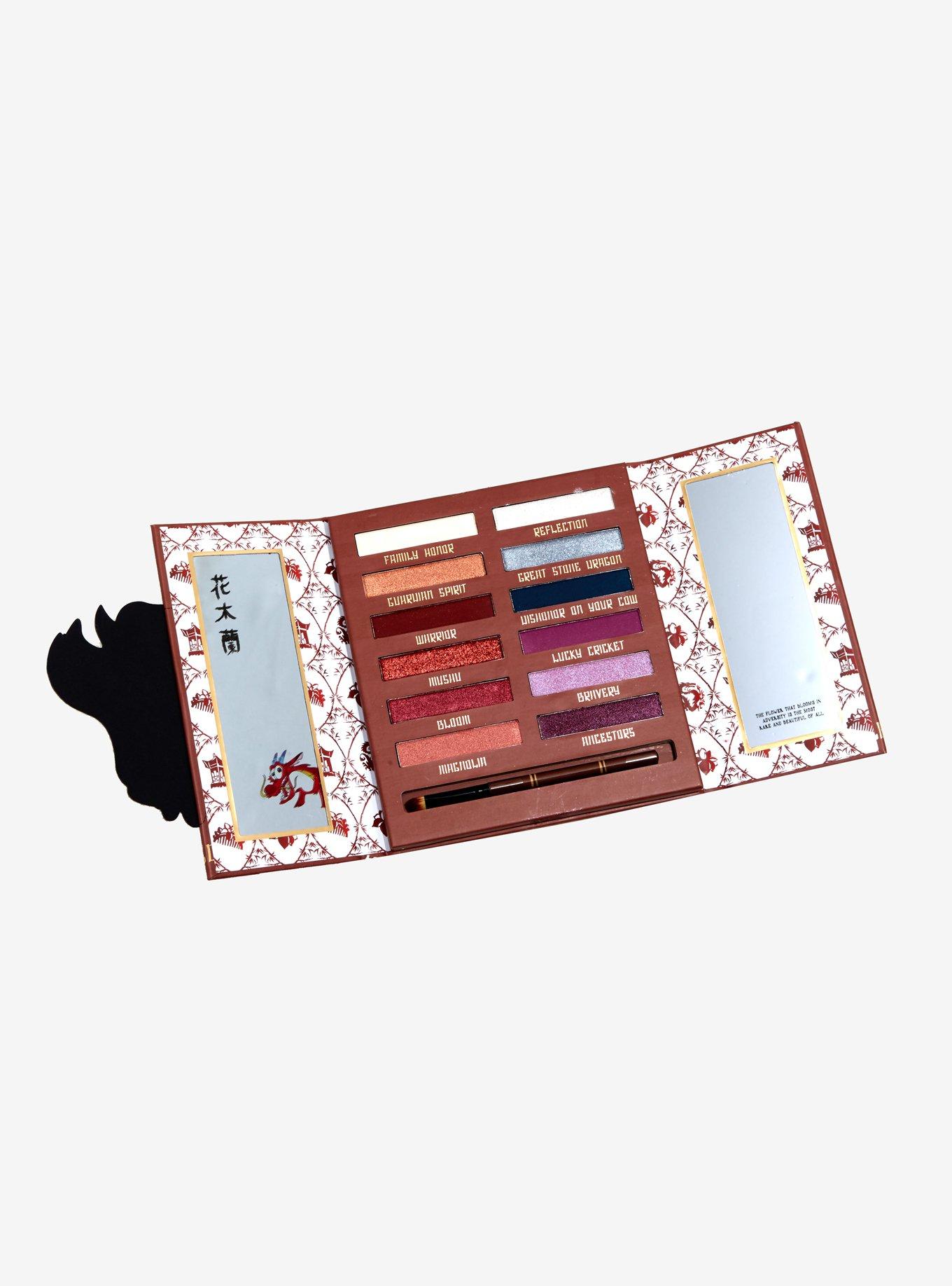 Her Universe Destination Disney Mulan Warrior Reflection Eyeshadow Palette, , alternate