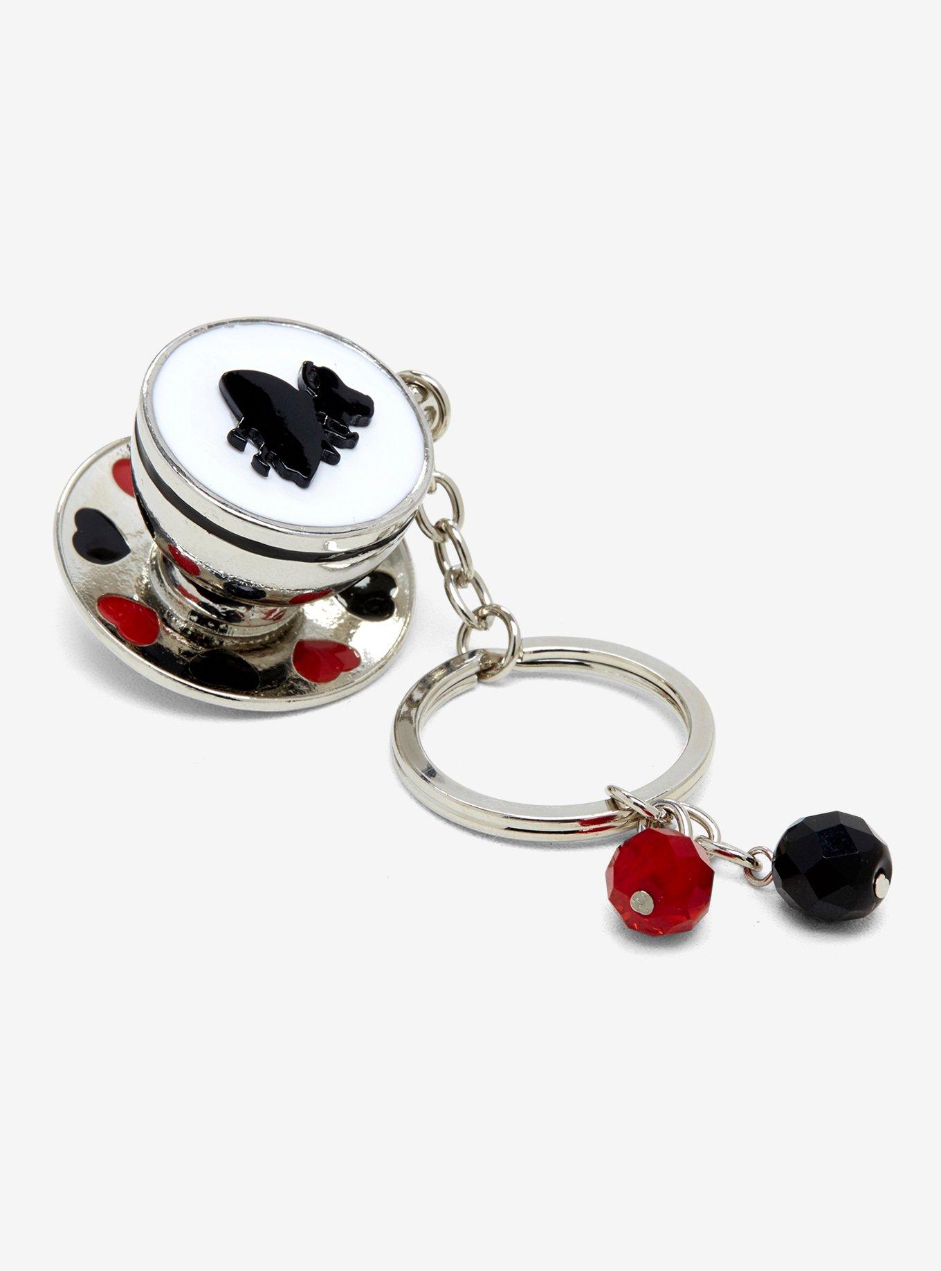 Disney Alice In Wonderland Teacup Key Chain, , alternate