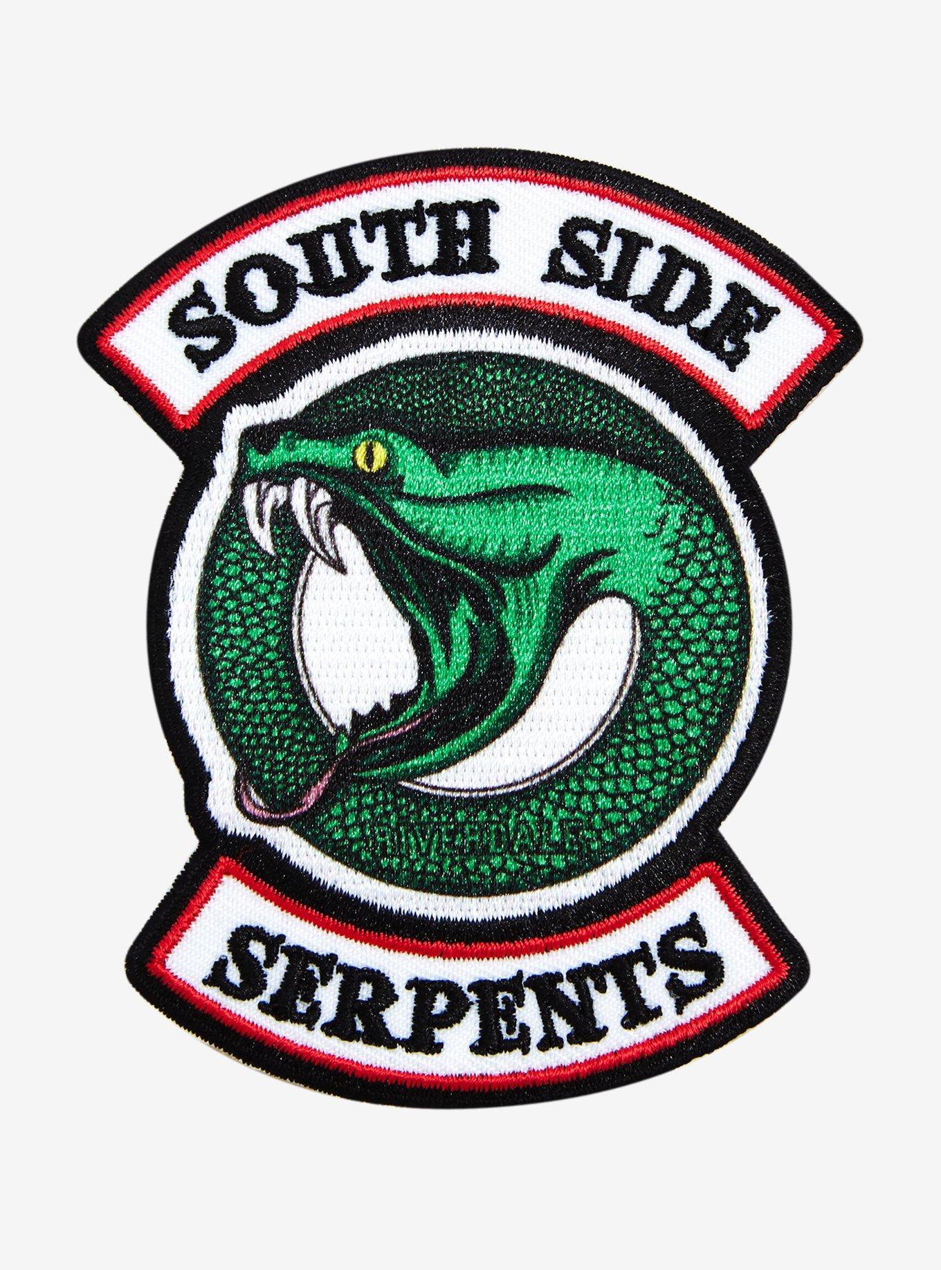 Riverdale Southside Serpents Circle Patch Hot Topic Exclusive, , alternate