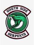 Riverdale Southside Serpents Large Circle Patch Hot Topic Exclusive, , alternate