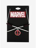 Marvel Deadpool Crossed Katanas Necklace, , alternate